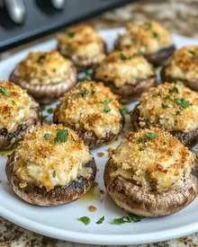 Delicious Stuffed Mushrooms with Cream Cheese