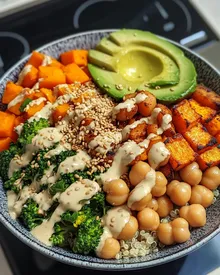 Nourishing Vegan Buddha Bowl