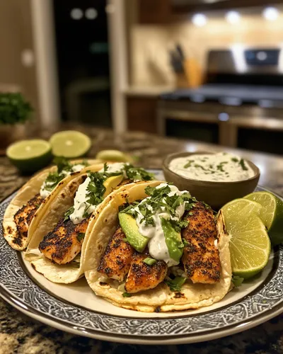 Delicious Blackened Fish Tacos