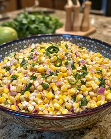 Irresistible Mexican Street Corn Salad