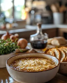 Authentic French Onion Soup Delight