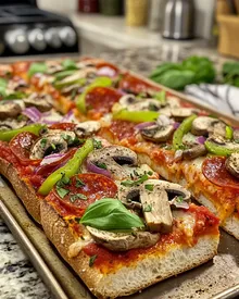 Delicious Oven-Baked French Bread Pizzas