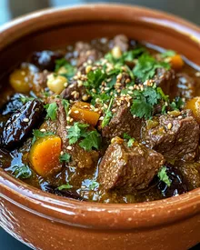 Beef and Prune Tagine: A Delicious Moroccan Dish