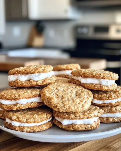 Delicious Homemade Oatmeal Cream Pies